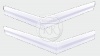 Krycí panel k vaničce GELCO SARA GP10090 L/P 100x90