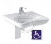 Umyvadlo Mio, zdravotní, 64 cm, s otvorem, bílé, H8137140001041 - JIKA