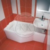 Čelní panel BEHAPPY II 170, levý, bílý, CZ94100A00 - RAVAK