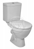 Wc kombi klozet LYRA plus H8263860002413, rovný odpad, boční přívod vody, bílý - JIKA