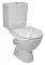 Wc kombi klozet LYRA plus se šikmým odpadem 2638.4 - JIKA