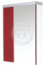 Zrcadlová skříňka GRANÁT 59cm dvoukřídlá P/L - GR22 - EDEN