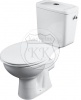 Wc kombi EUROVIT, s vodorovným odpadem, hl. splachování, bílý, V335601 - IDEAL STANDARD