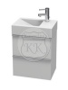 Skříňka pod umyvadlo CUBITO PURE 50cm 5580.2 se 2 zásuvkami - JIKA